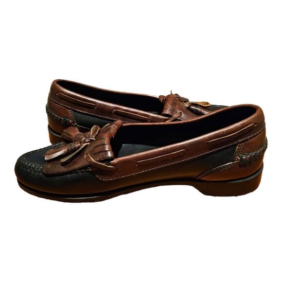 JOHNSTON & MURPHY Tassel Loafers - Size 9 1/2 - Picture 2 of 8